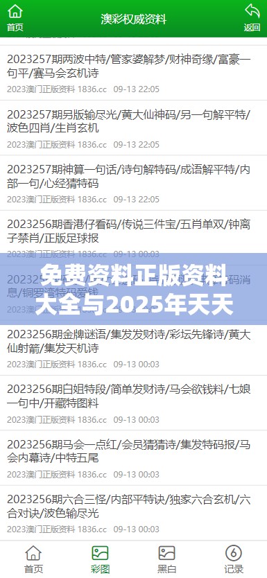 免费资料正版资料大全与2025年天天免费资料-留心误导的假幌子链