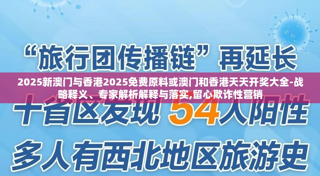 2025新澳门与香港2025免费原料或澳门和香港天天开奖大全-战略释义、专家解析解释与落实,留心欺诈性营销