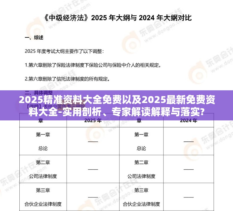 2025精准资料大全免费以及2025最新免费资料大全-实用剖析、专家解读解释与落实?