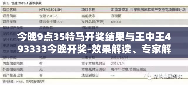 今晚9点35特马开奖结果与王中王493333今晚开奖-效果解读、专家解析解释与落实